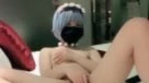 sexy masked asian girl