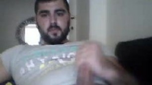 Masturbating Turkey-Turkiish Cub Memo Cums In His Hand