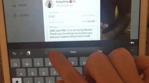 WhiteBoySex Sissy Worships Master DongKing and Pays to Cum