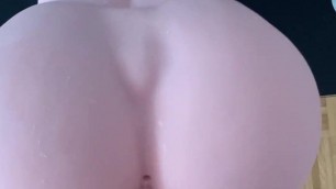 Pounding My Fuck Me Silly Bubble Butt Sex Toy With Cumshot
