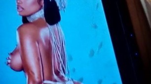 My Ebony Arousing Cumtribute For Megan Thee Stallion