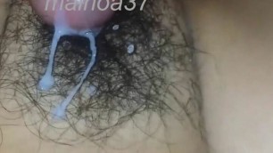 Fucking hairy and wet pussy