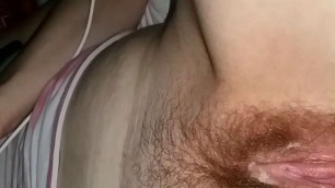 My husband plays with my pussy